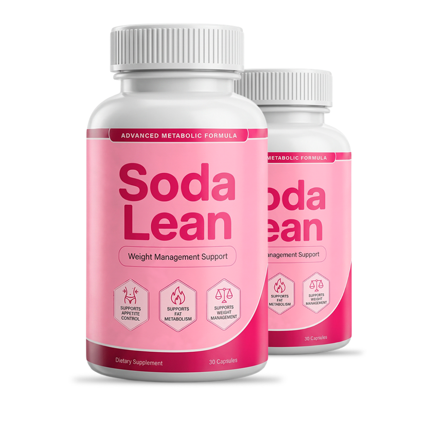 Sodalean 2 bottle starter package — 60 day supply of weight management capsules